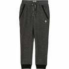Boys Grey & Black Joggers, 1, hi-res