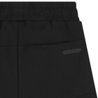 Boys Black Shorts, 1, hi-res