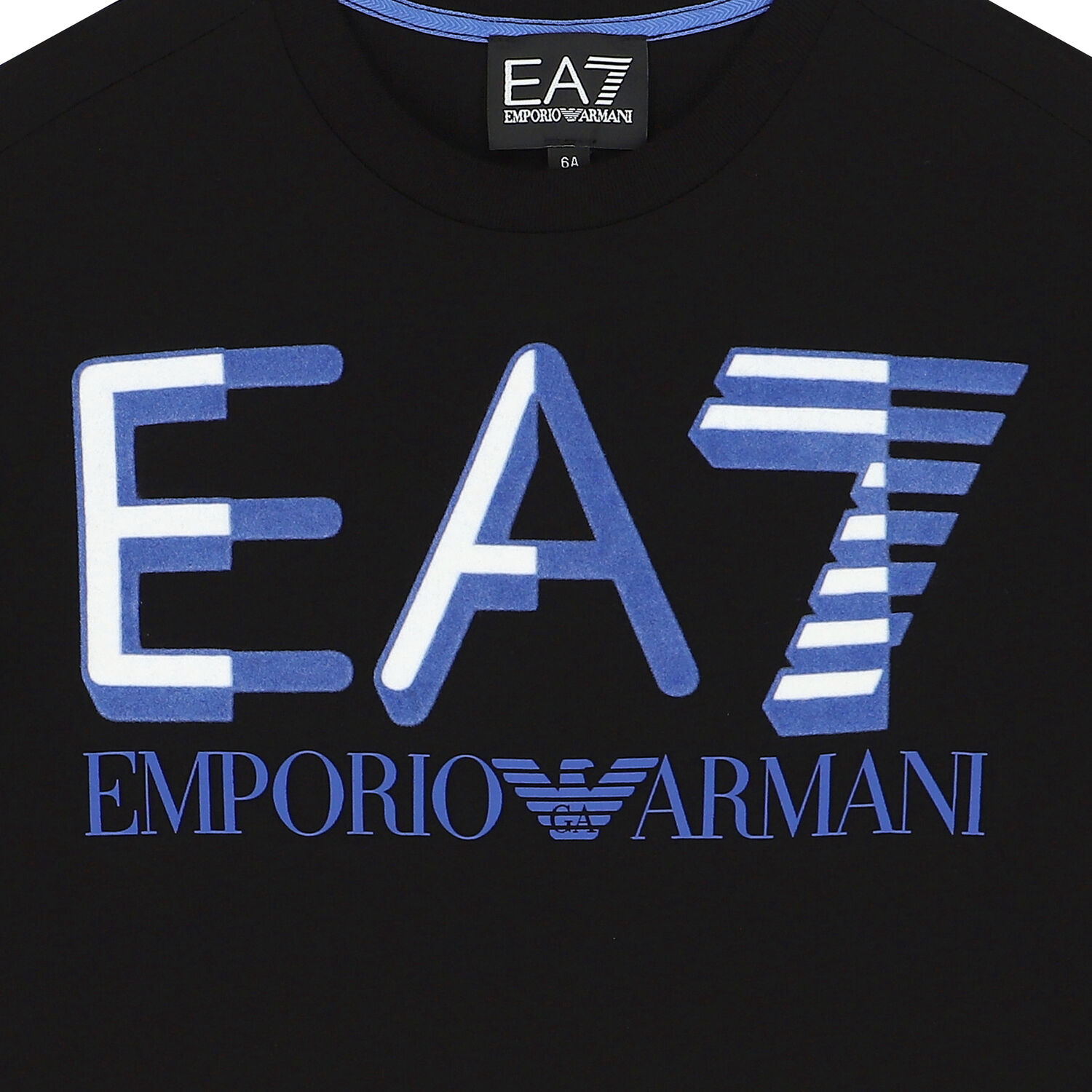 Boys Black Logo T-Shirt, 1, hi-res