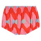 Younger Girls Red Diamond & Dot Dress Set, 1, hi-res