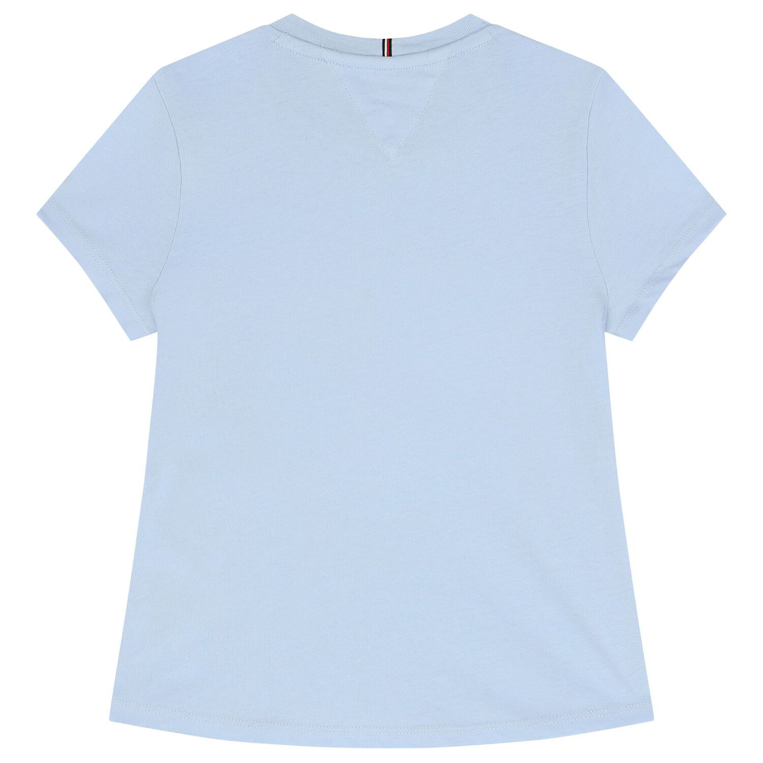 Girls Blue Logo Hearts T-Shirt, 1, hi-res