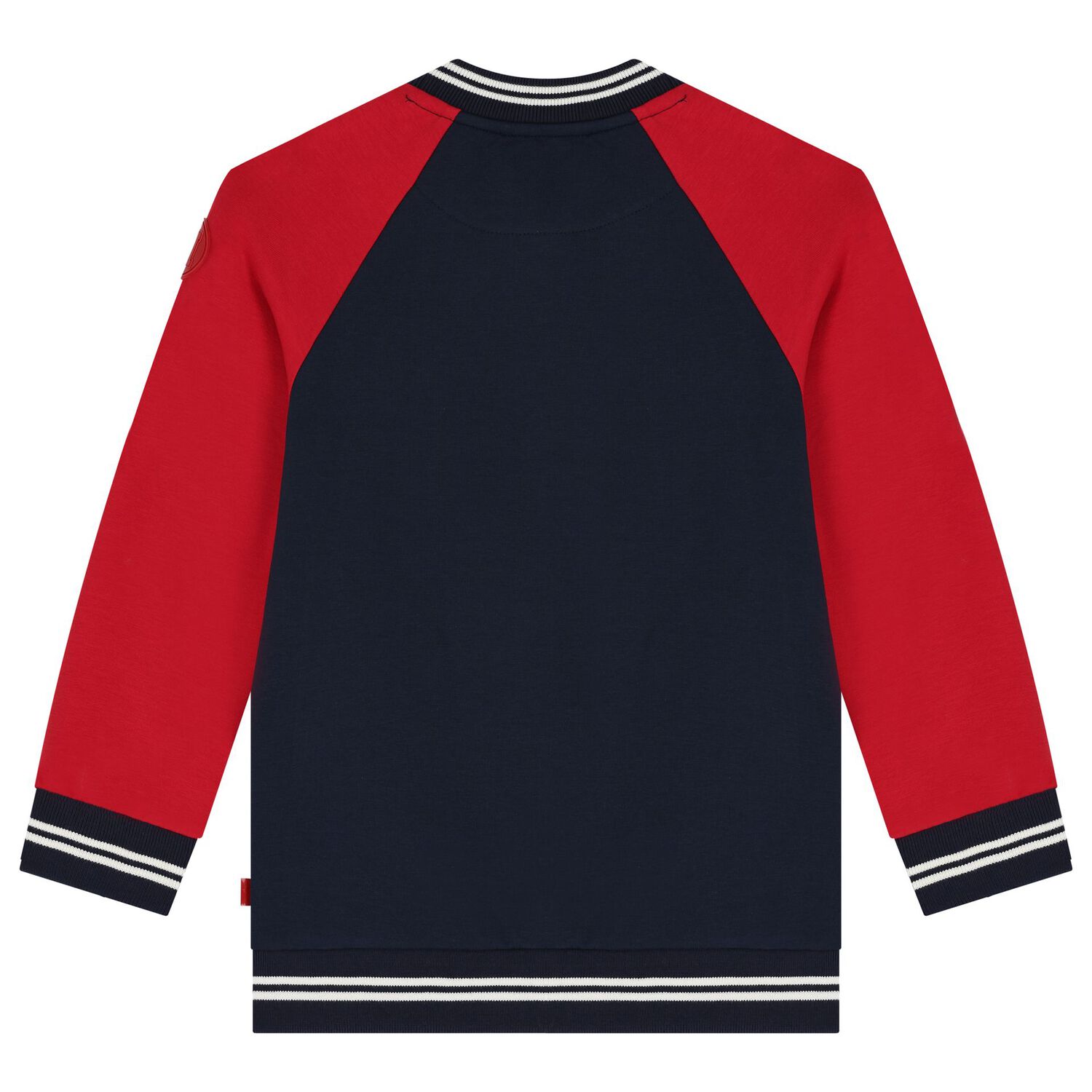 Boys Navy Blue & Red Tracksuit, 1, hi-res image number null