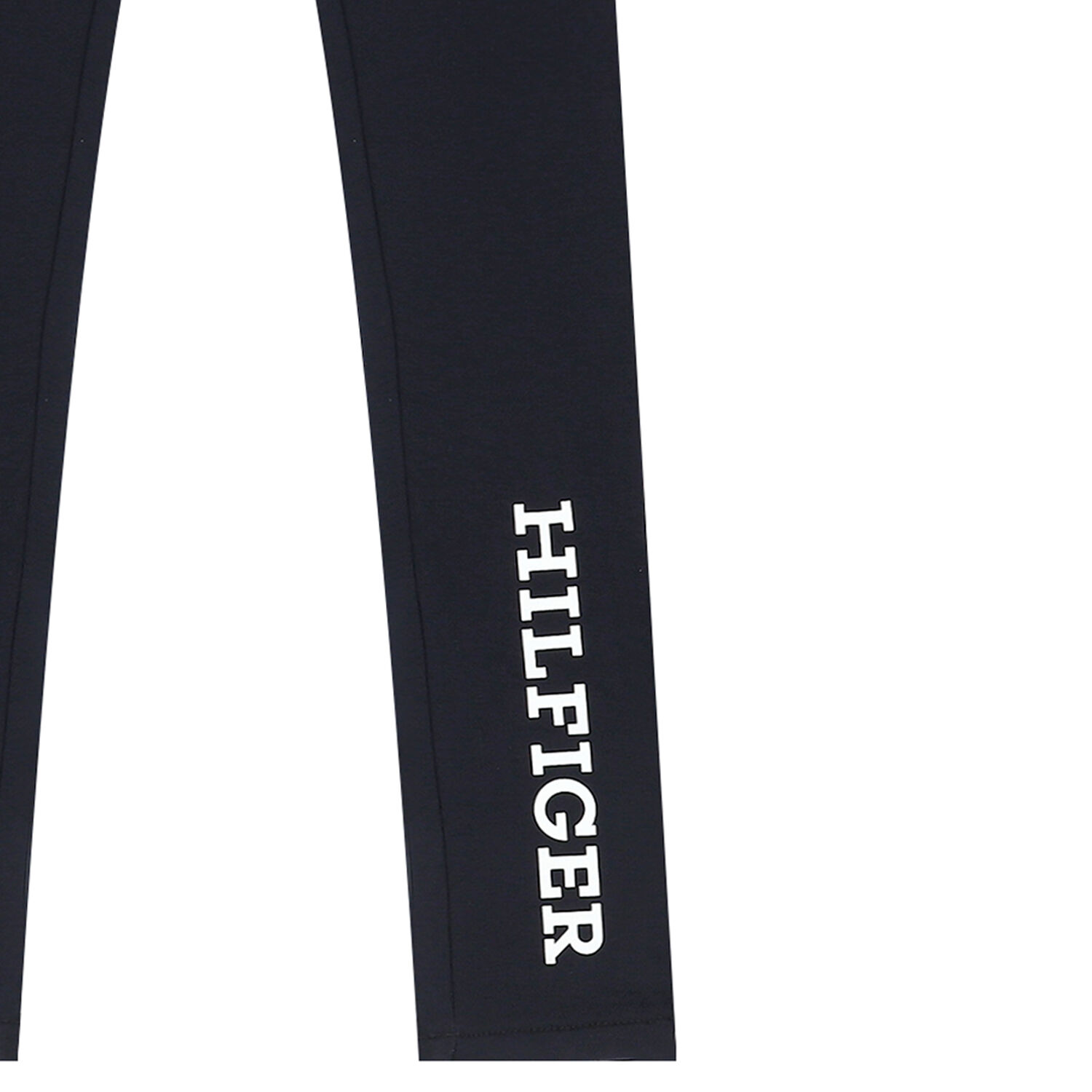 Girls Navy Logo Legging, 1, hi-res