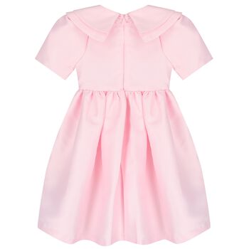Girls Pink Crystal Dress