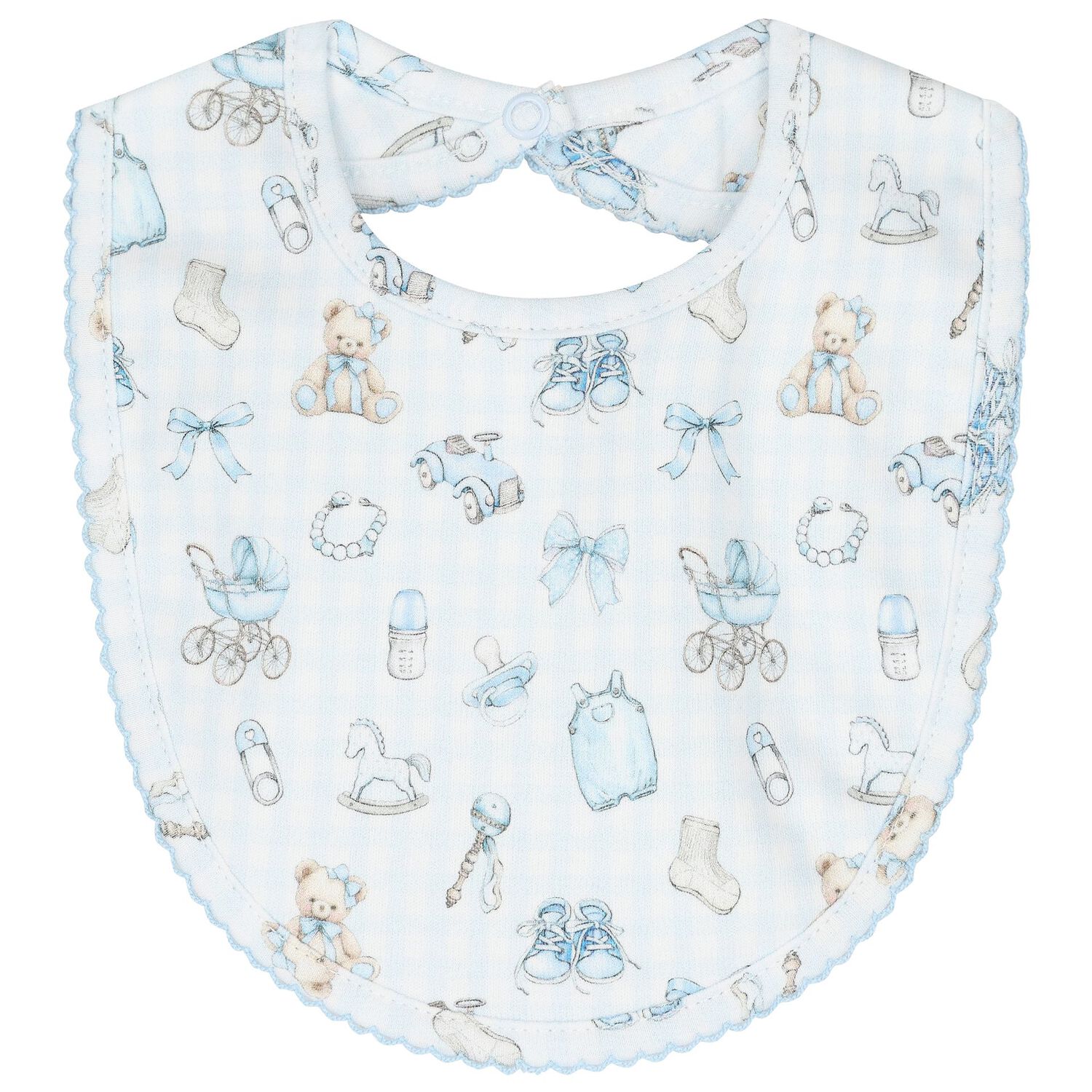 Blue Nursery Print Babygrow Gift Set (3 Piece), 1, hi-res image number null