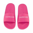 Girls Pink Logo Sliders, 1, hi-res