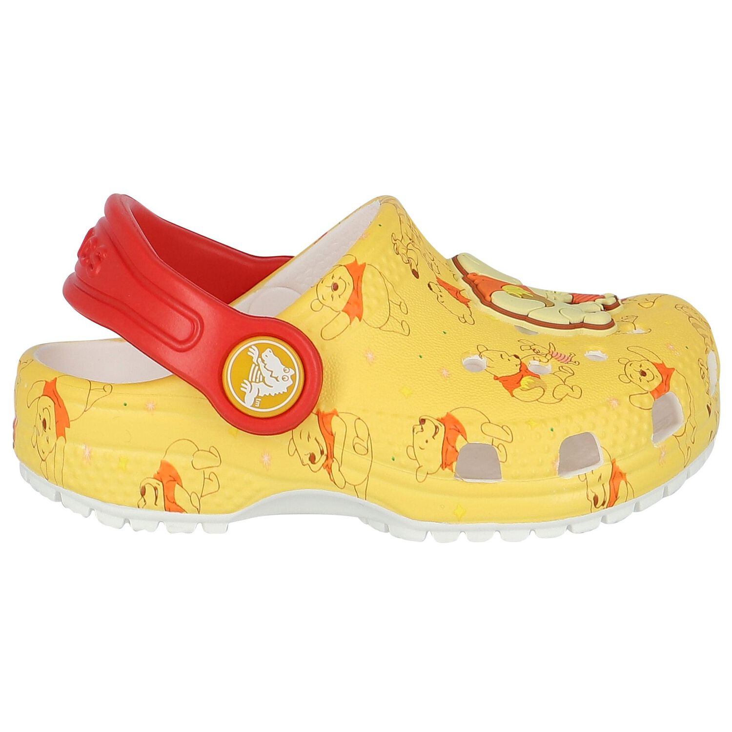 Yellow Winnie The Pooh Classic Clog Sandals, 1, hi-res image number null