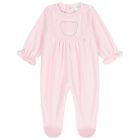 Baby Girls Ruffled Tulle Babygrow, 1, hi-res