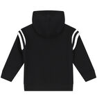 Black & White Logo Hooded Top, 1, hi-res