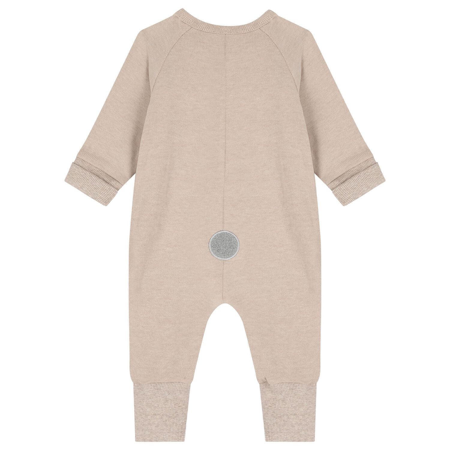 Baby Boys Beige Teddy Bear Romper Gift Set, 1, hi-res