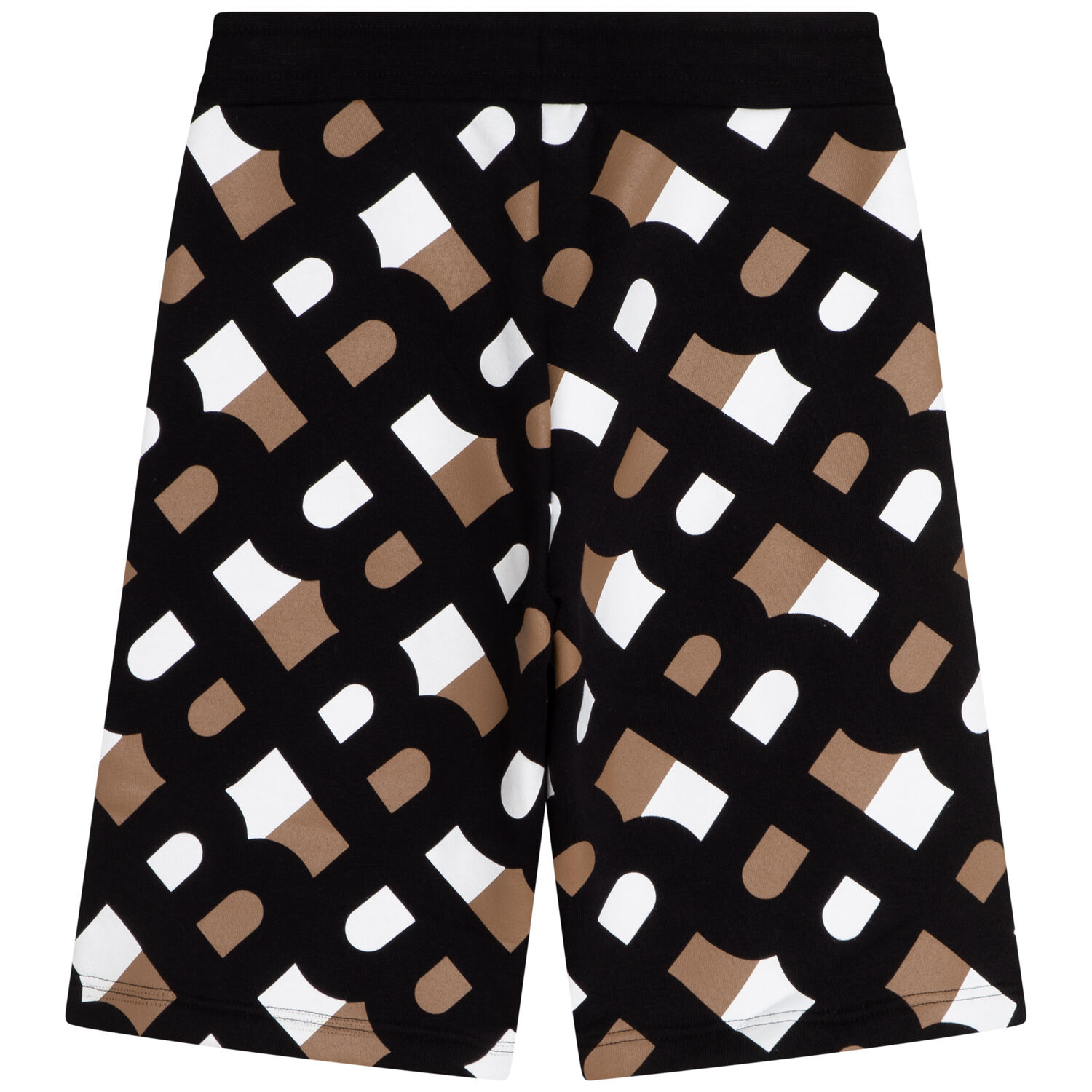Boys Black Logo Shorts, 1, hi-res image number null
