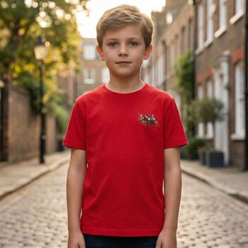 Boys Red Logo T-Shirt