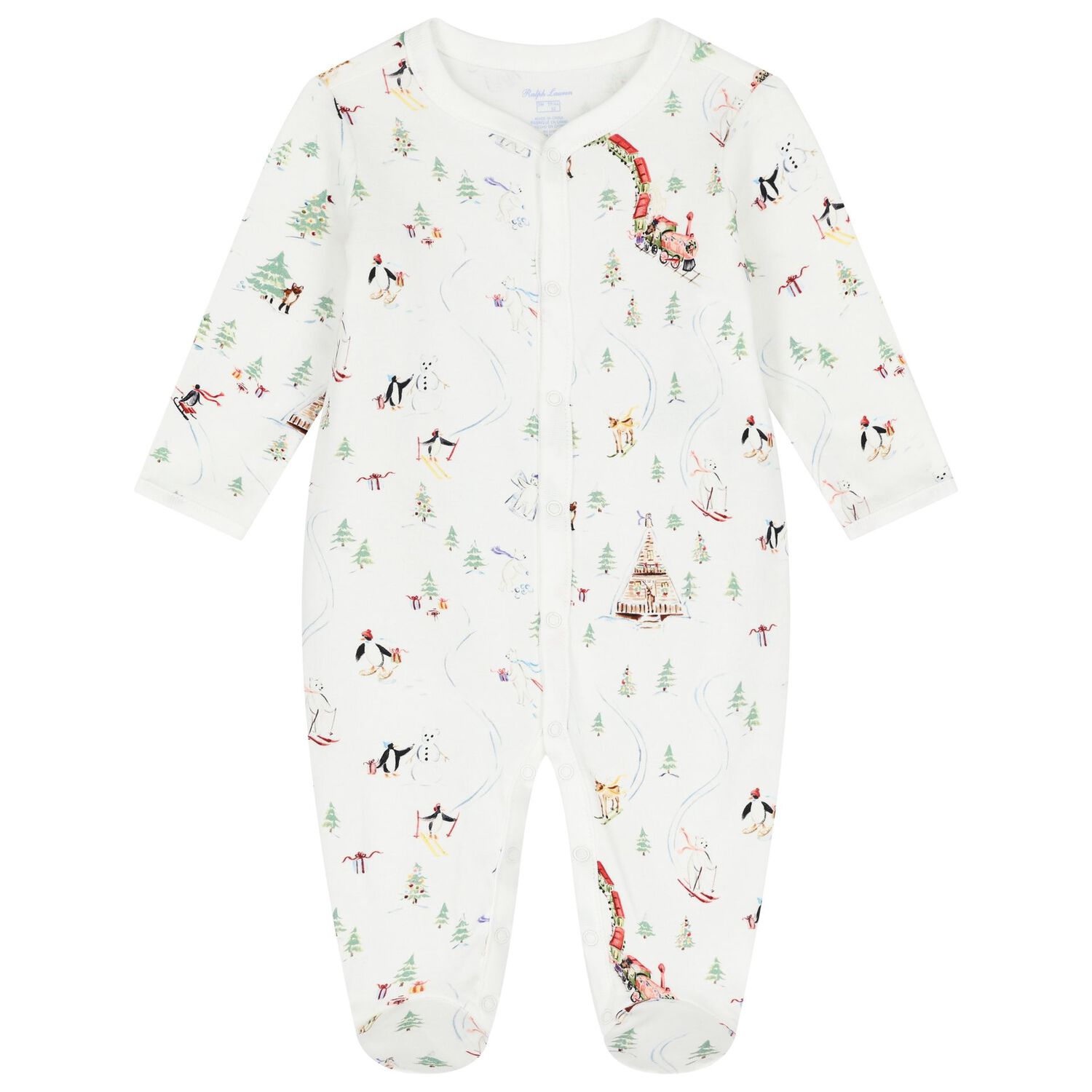 White Festive Babygrow Gift Set, 1, hi-res