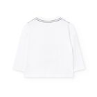 Boys Ivory Long Sleeve Top, 1, hi-res