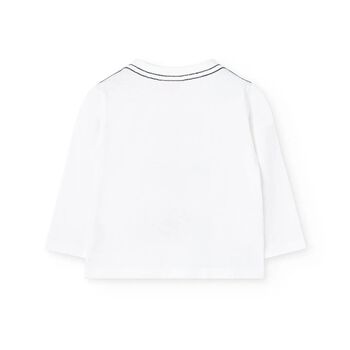Boys Ivory Long Sleeve Top, 1 Boys Ivory Long Sleeve Top