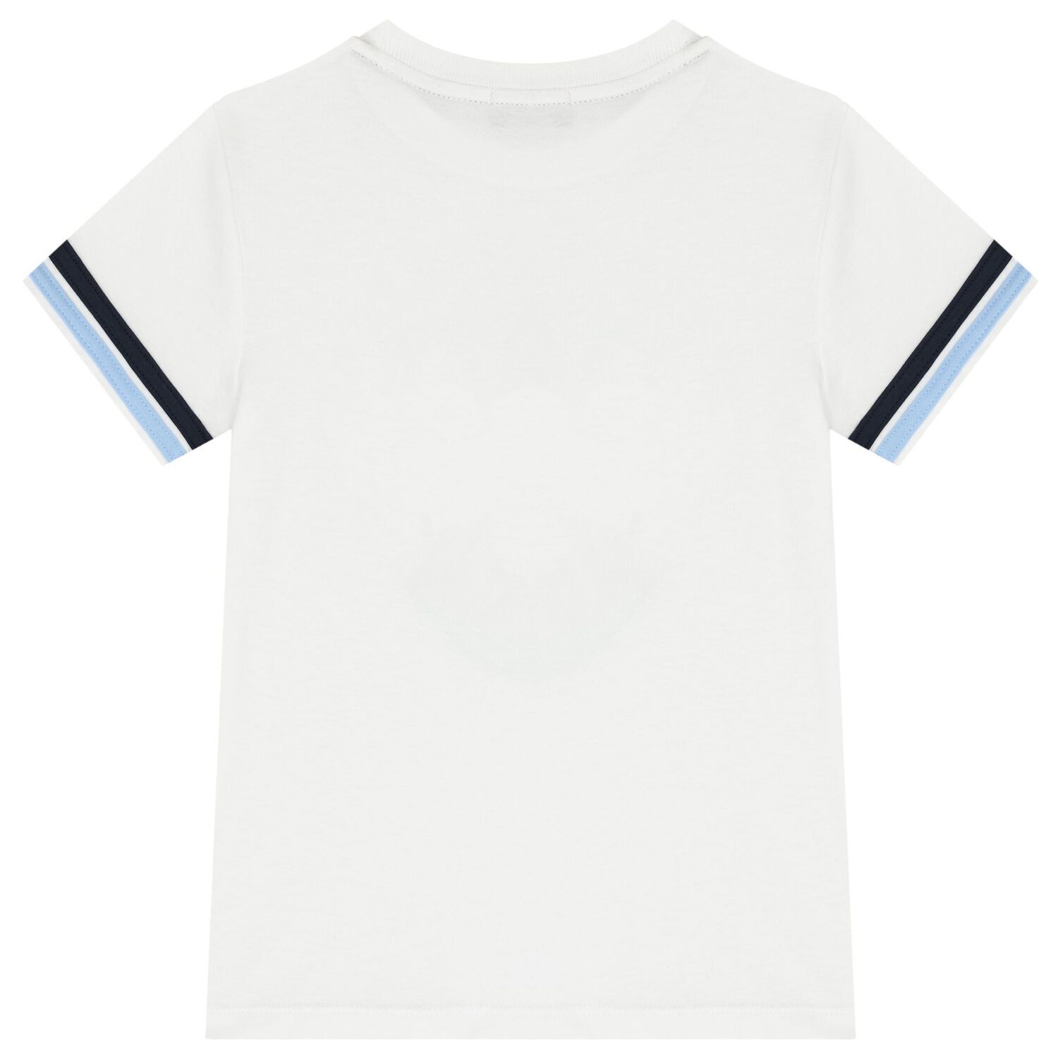 Boys White Logo T-Shirt, 1, hi-res image number null