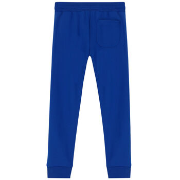 Boys Blue Logo Joggers
