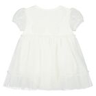 Baby Girls Ivory Butterfly Bodysuit Dress Set, 2, hi-res
