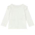 Younger Girls Ivory & Red Trousers Set, 1, hi-res