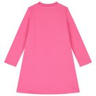 Girls Pink Logo Handbag Dress, 1, hi-res
