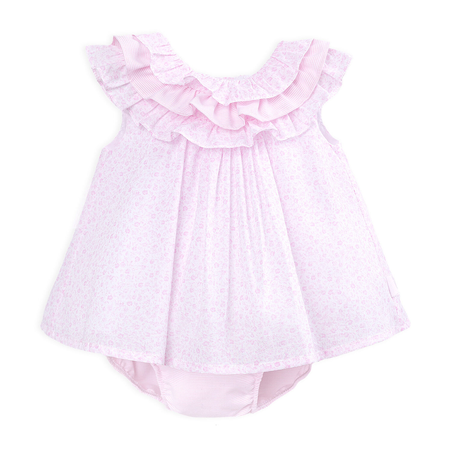 Girls Pink Dress Set, 1, hi-res