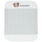 Baby Boys White & Blue Logo Blanket, 2, hi-res