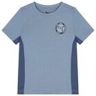 Boys Blue Logo T-Shirt, 2, hi-res