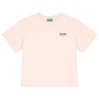 Girls Pink Logo T-Shirt, 1, hi-res
