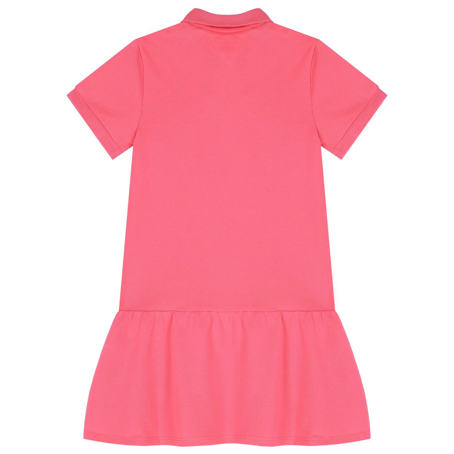 Girls Pink Logo Polo Dress, 2, hi-res image number null