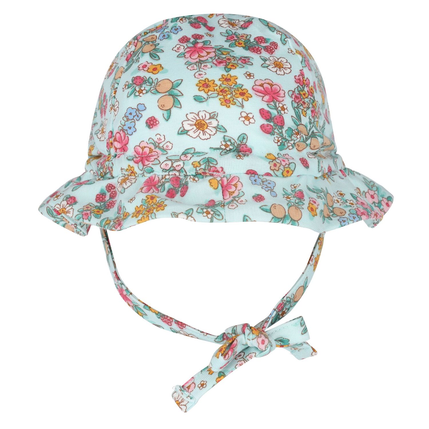 Baby Girls Green Floral Bodysuit Set, 1, hi-res