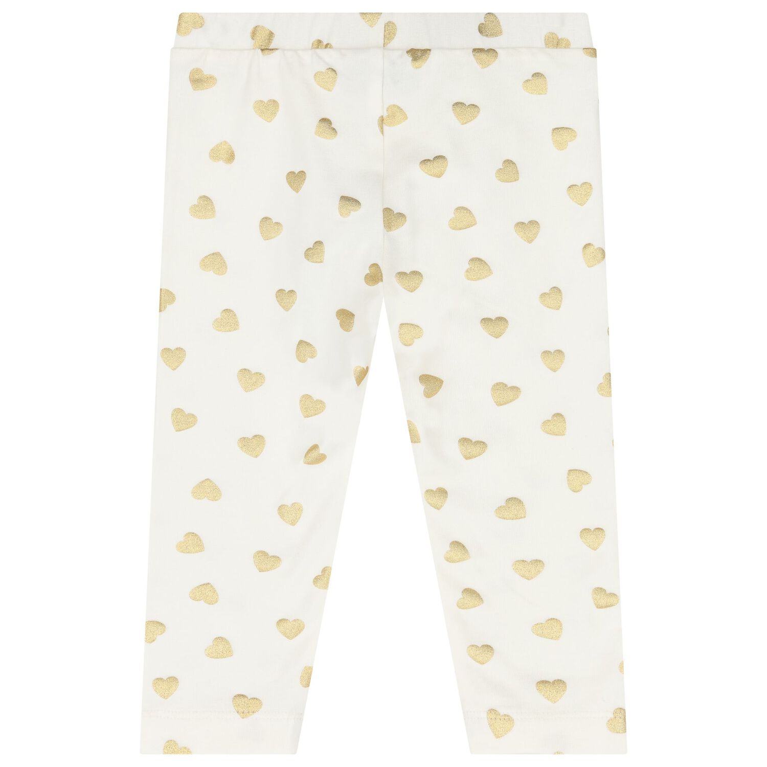 Younger Girls Red & Ivory Teddy Bear Logo Leggings Set, 1, hi-res image number null