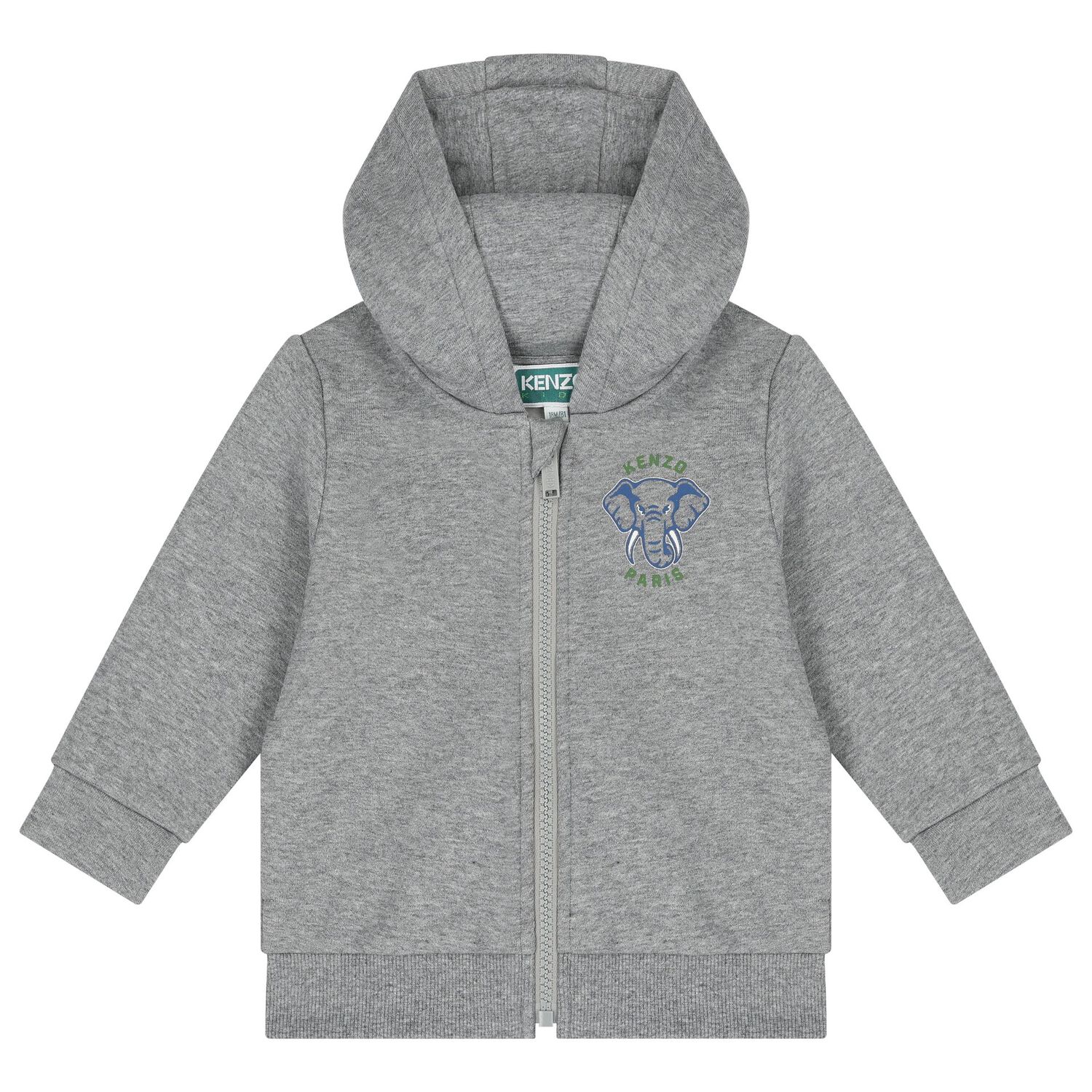 Younger Boys Grey Elephant Logo Tracksuit, 1, hi-res image number null