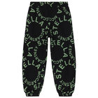 Boys Black Logo Joggers, 1, hi-res