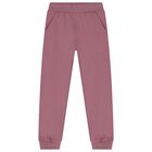 Girls Purple & Ivory Tracksuit ( 3 Piece ), 1, hi-res
