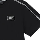 Boys Black Logo T-Shirt, 1, hi-res
