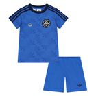 Younger Blue Logo Shorts Set, 1, hi-res