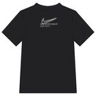 Boys Black Logo Shorts Set, 2, hi-res