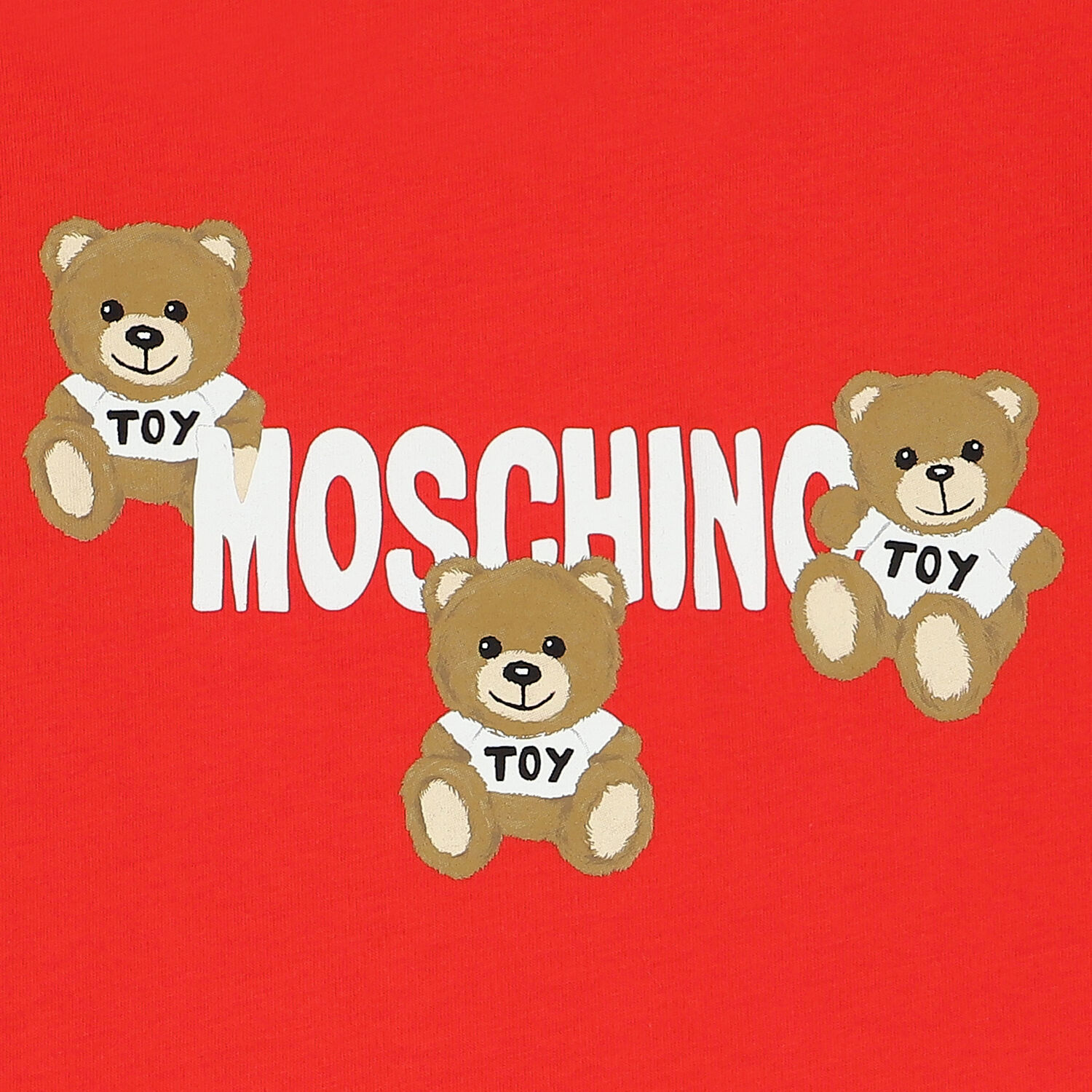 Red Teddy Logo T-Shirt, 5, hi-res image number null