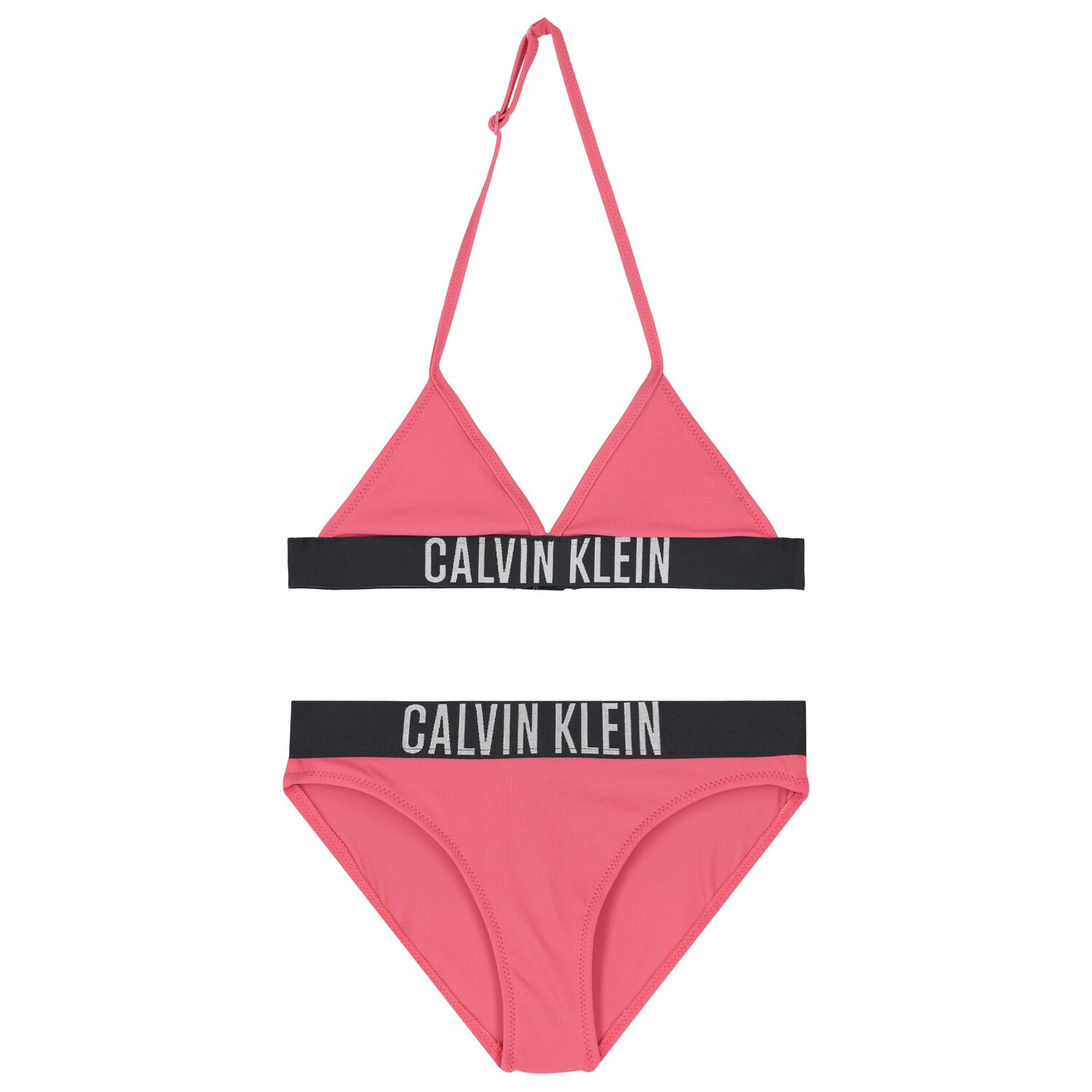 Girls Pink Triangle Bikini, 2, hi-res image number null
