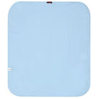 White & Blue Logo Baby Blanket, 3, hi-res