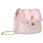 Girls Pink Bow Handbag, 5, hi-res