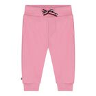 Baby Girls Pink Logo Tracksuit , 3, hi-res