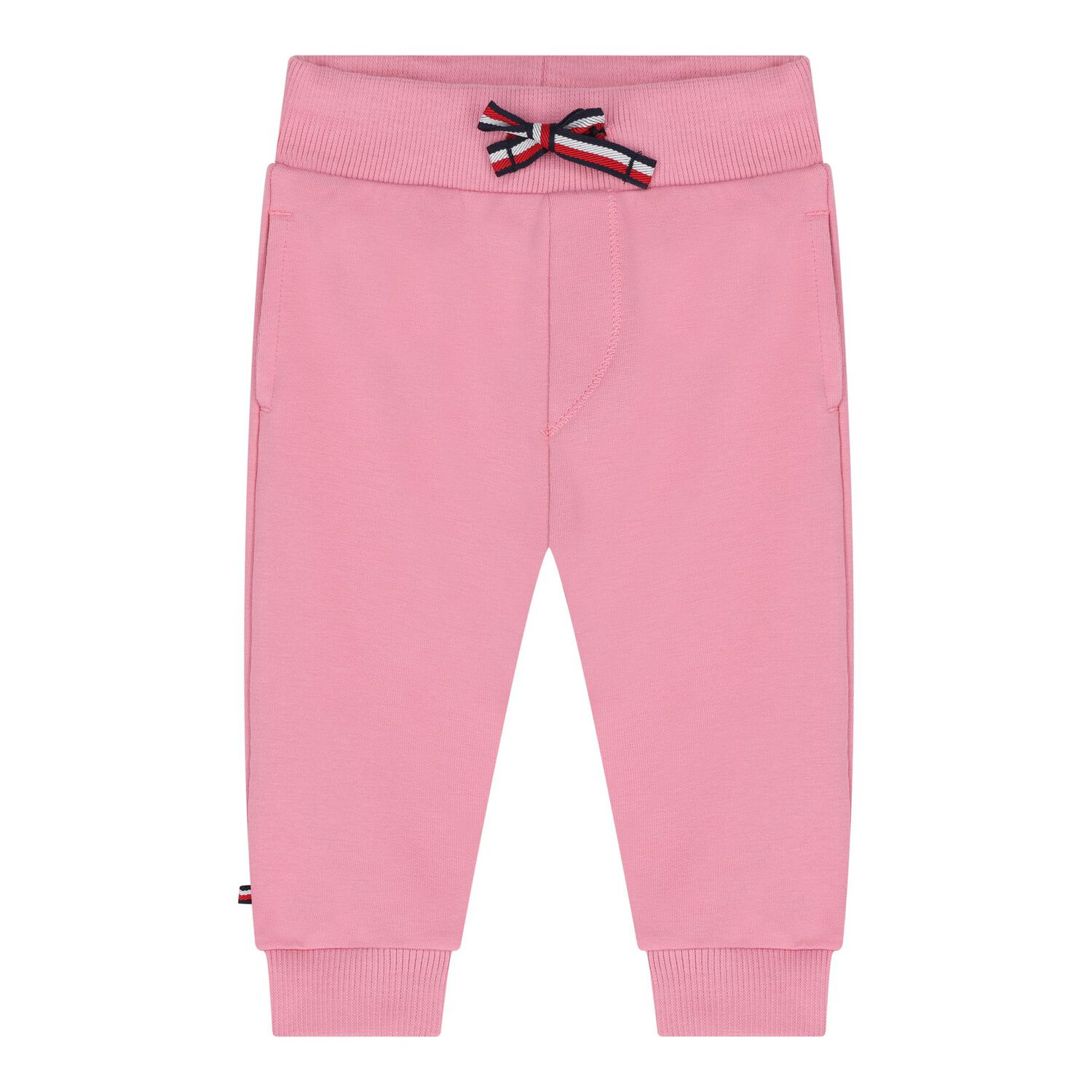 Baby Girls Pink Logo Tracksuit , 3, hi-res
