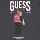 Boys Grey Teddy Bear Logo T-Shirt, 6, hi-res