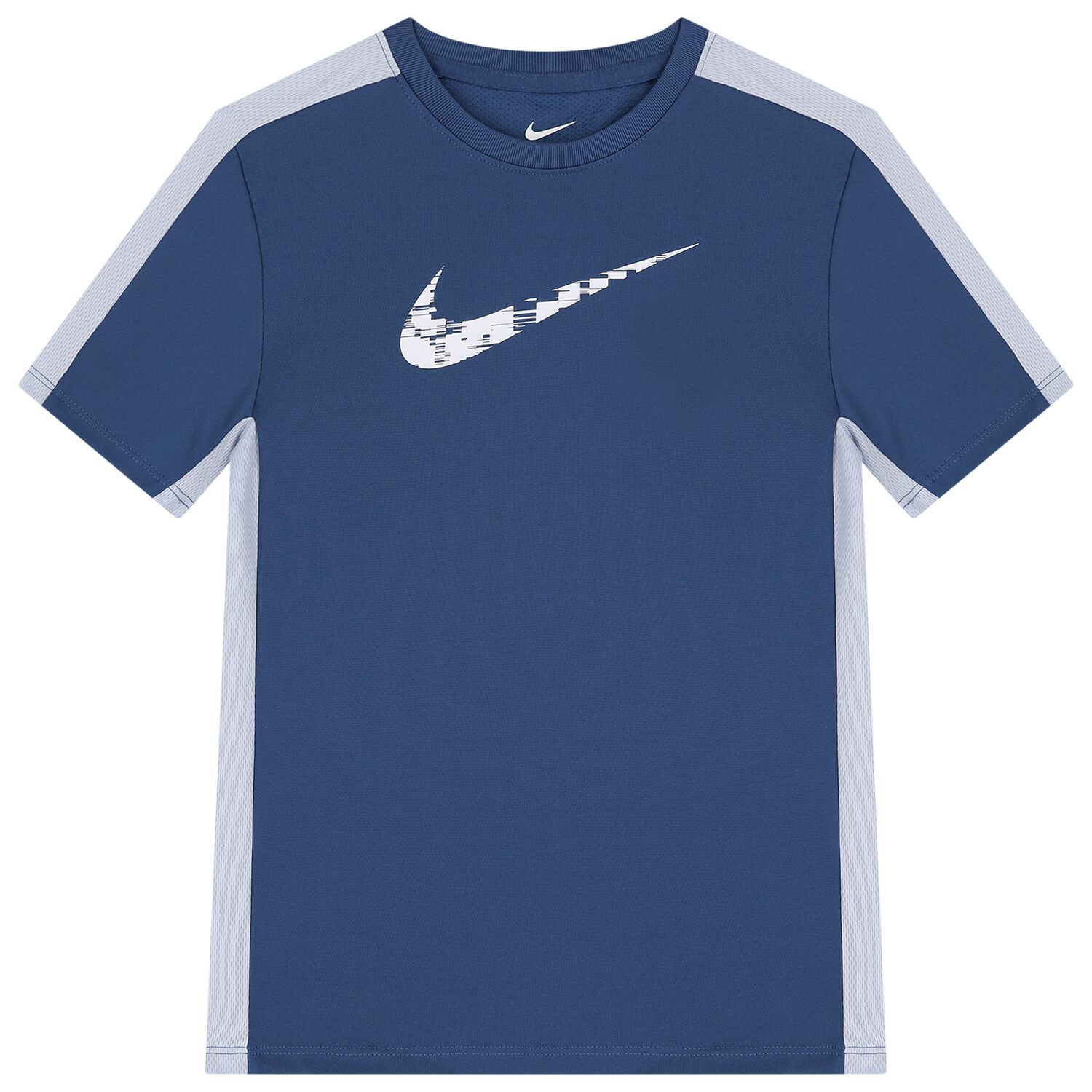 Boys Blue Logo Dri-Fit T-Shirt, 2, hi-res