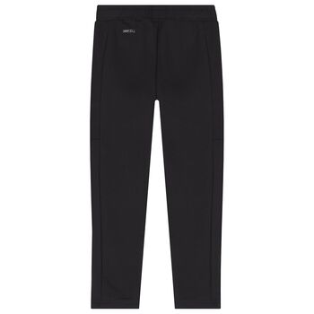 Boys Black Logo Joggers