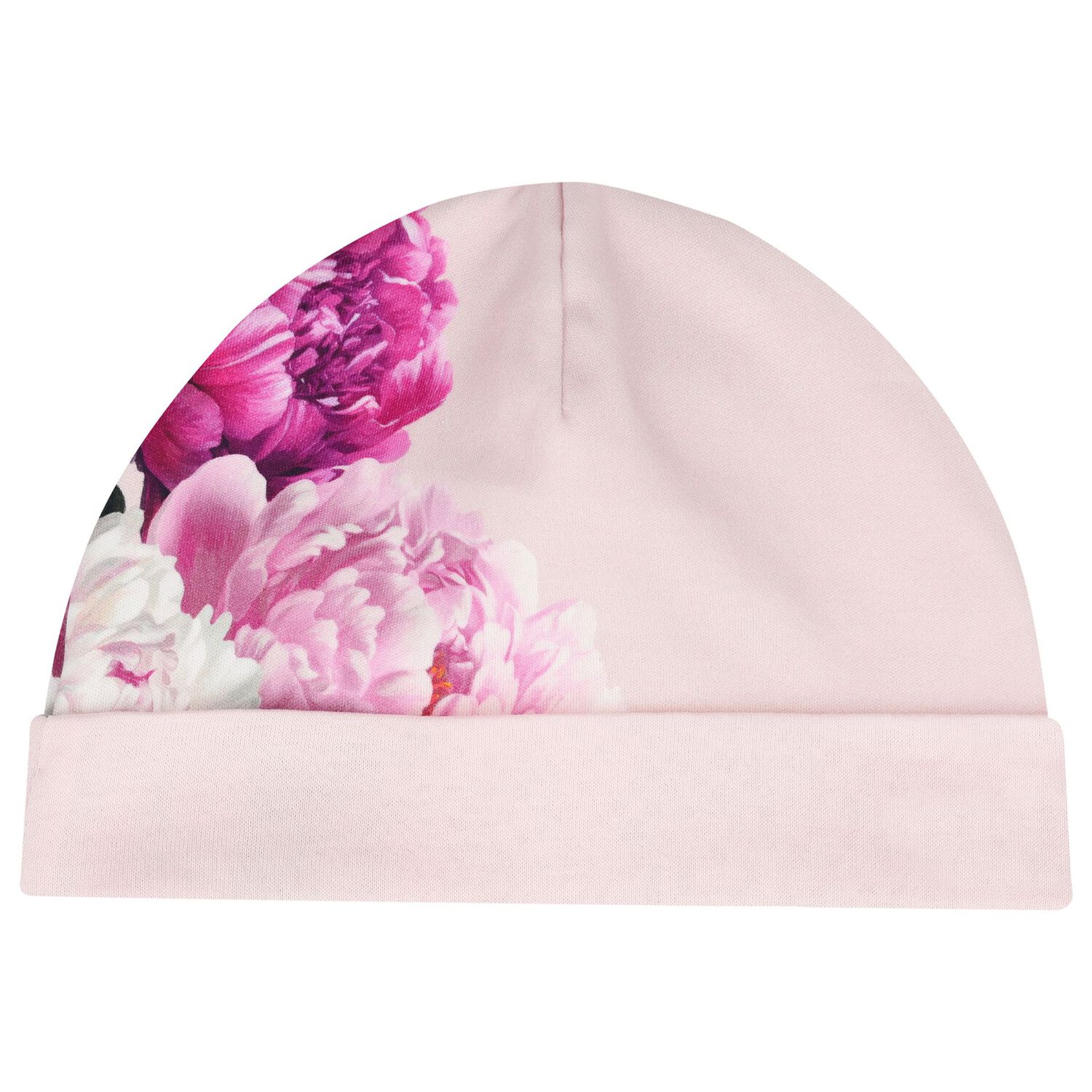 Baby Girls Pink Peony Babygrow Gift Set, 1, hi-res