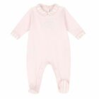 Baby Boys Blue Logo Babygrow, 3, hi-res