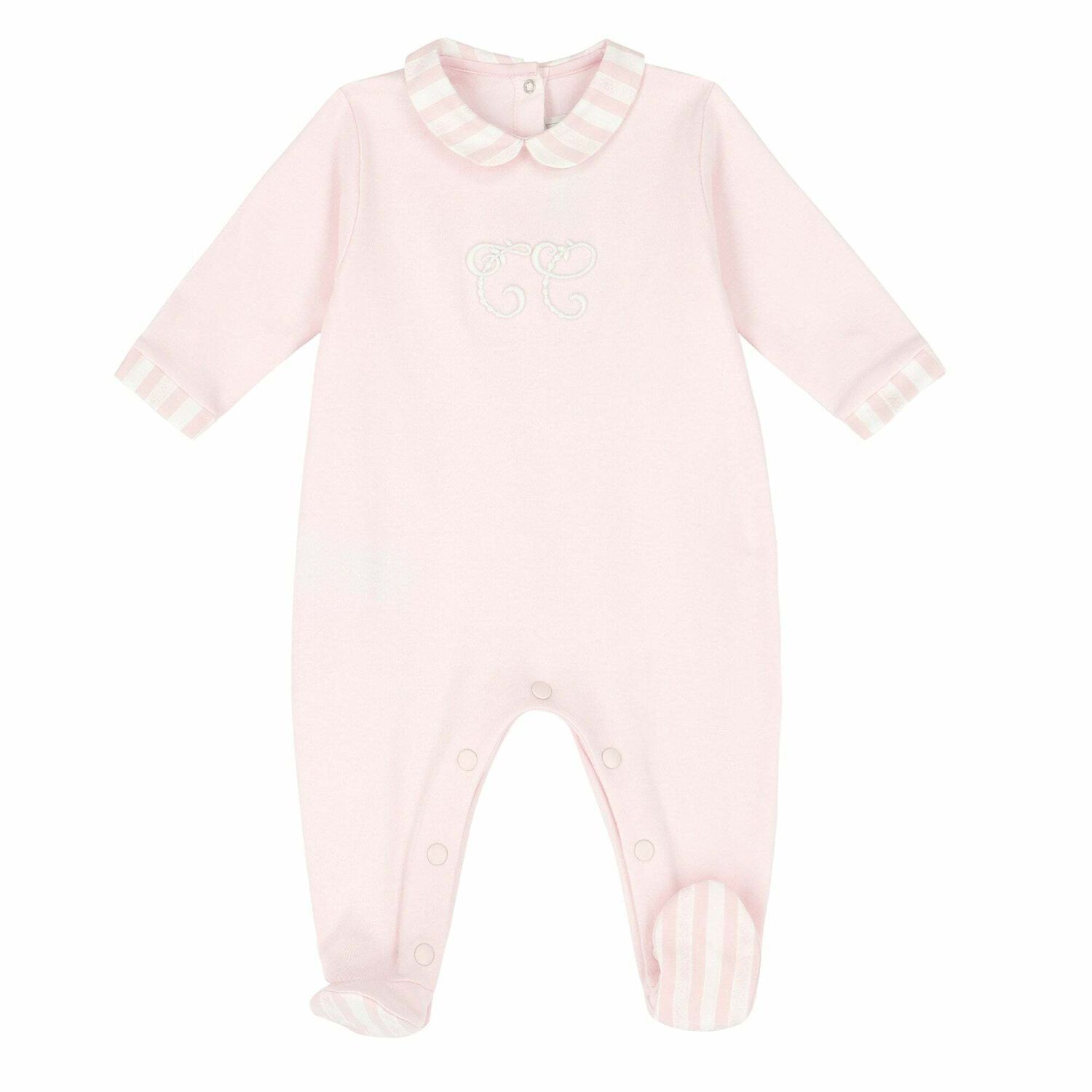 Baby Boys Blue Logo Babygrow, 3, hi-res image number null