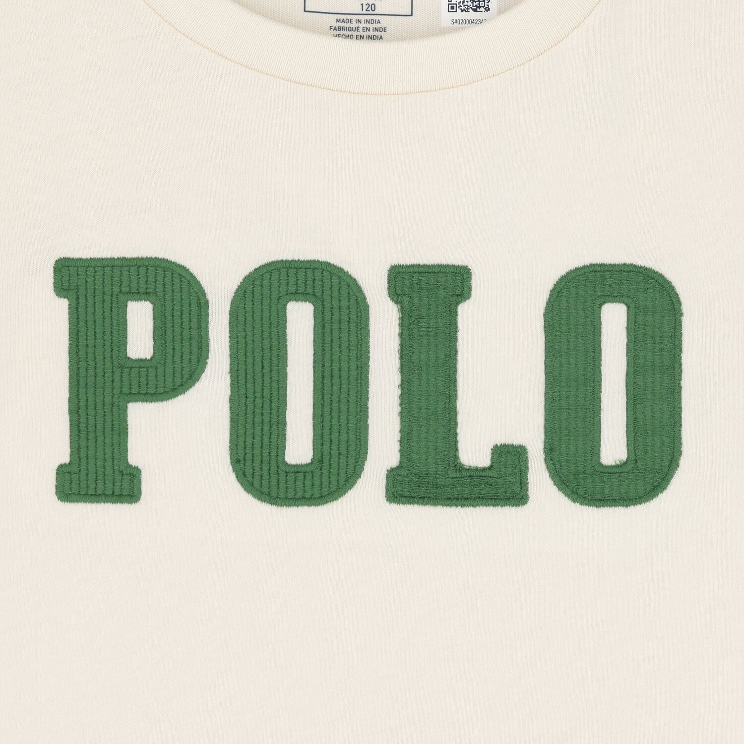 Boys Ivory Logo T-Shirt, 1, hi-res